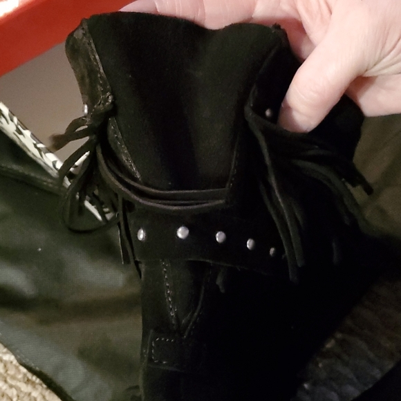 NIB Naughty Monkey Suede 7.5 Over-the-Knee Boots - Picture 13 of 14